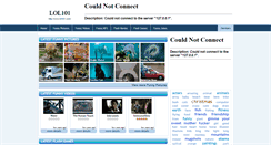 Desktop Screenshot of lol101.com